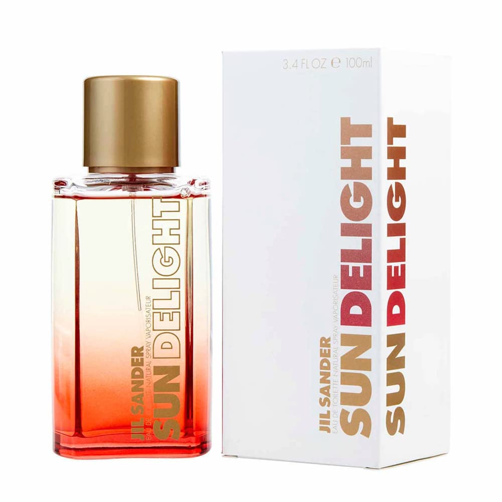 Jil Sander Sun Delight Eau De Toilette Spray, 34 Ounce