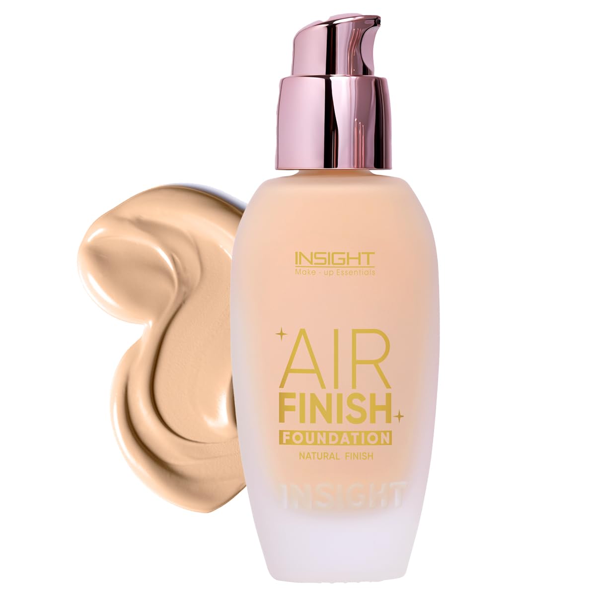 Insight Air Finish Foundation - Latte Luxe| Airbrushed Matte Finish | Lightweight & Comfortable | Buildable Coverage For Everyda