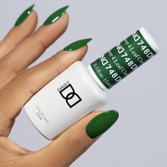 Dnd Dc Gel Polish Set, Green Collection, Uv/Led Gel Polish And Air Dry Nail Lacquer, Matching Chip-Free Polish Duo, 322 Playgrou