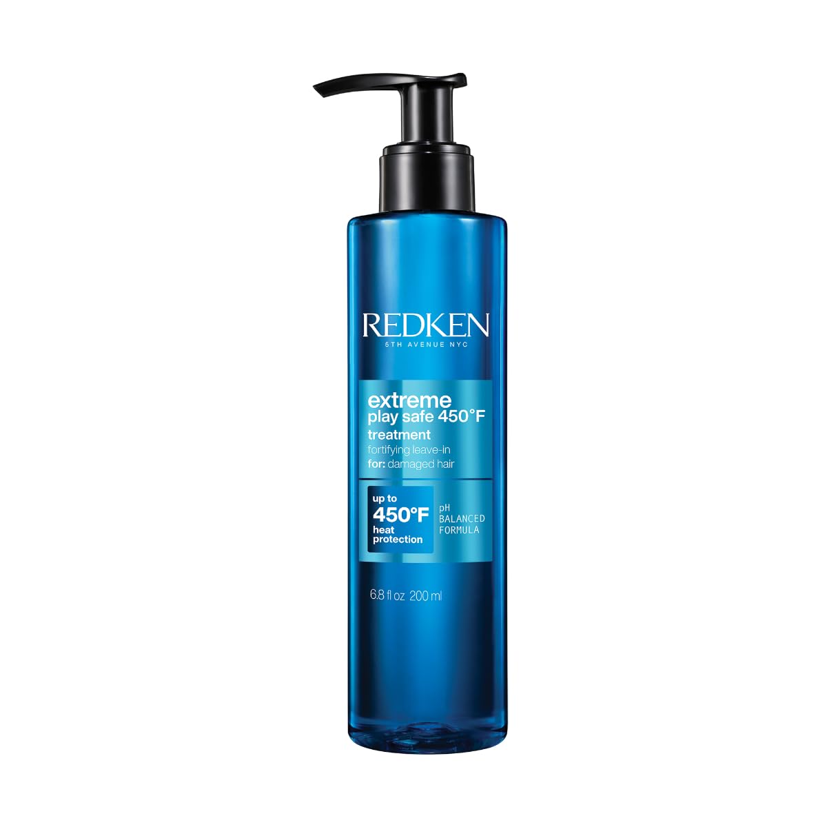 Redken Extreme Play Safe Heat Protectant Spray & Leave In Conditioner| For All Hair Types | Helps Reduce The Appearance Of Split