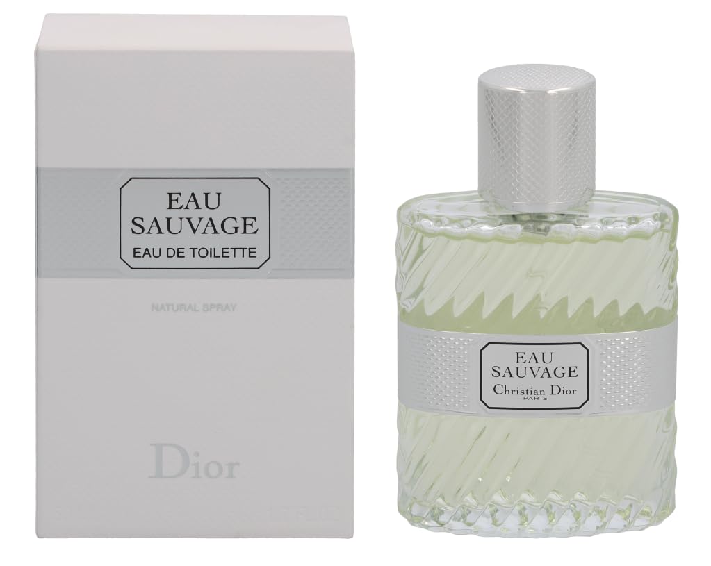 Eau Sauvage By Christian Dior For Men. Eau De Toilette Spray 1.7 Oz.