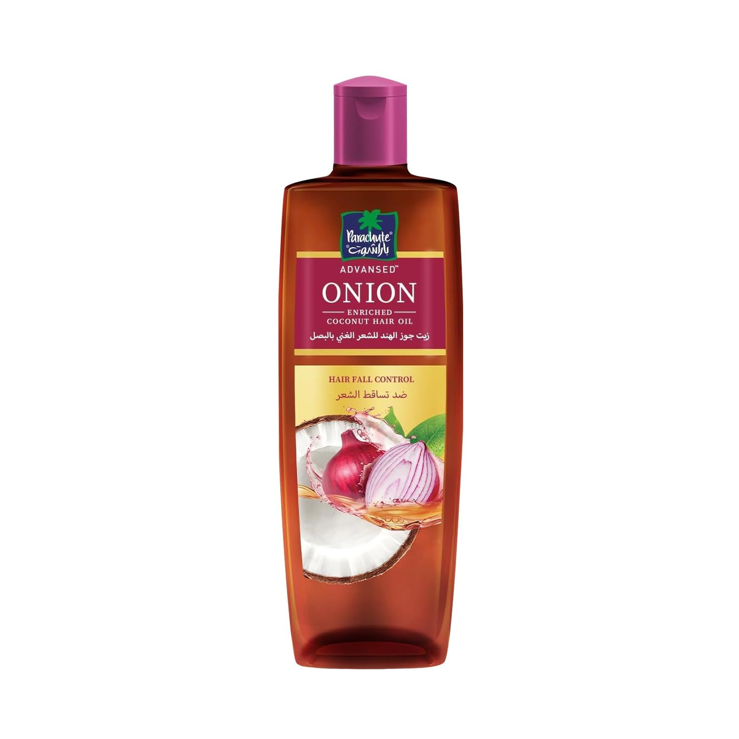 Parachute Advansed Onion Oil For Hair Growth, Blend Of Onion & Coconut Oil, Controls Hairfall & Promotes Hair Growth | 10.14 Flo