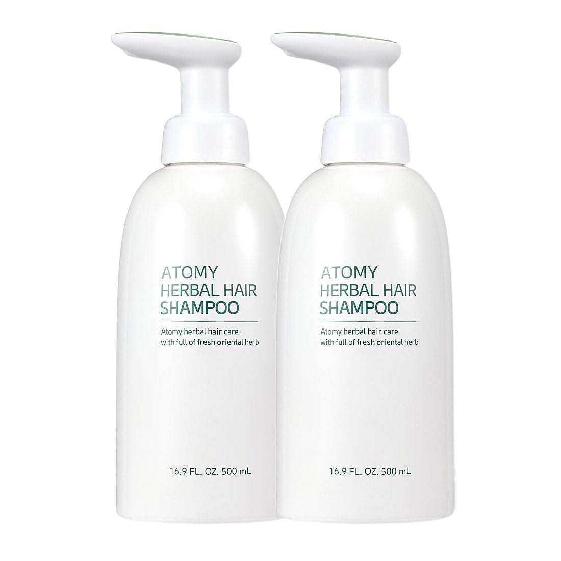 GASHINA STORY Atomy Shampoo 500ml (16.9 FL.OZ.) 2 Pack Set - Outstanding Cleansing and Rich Nourishment