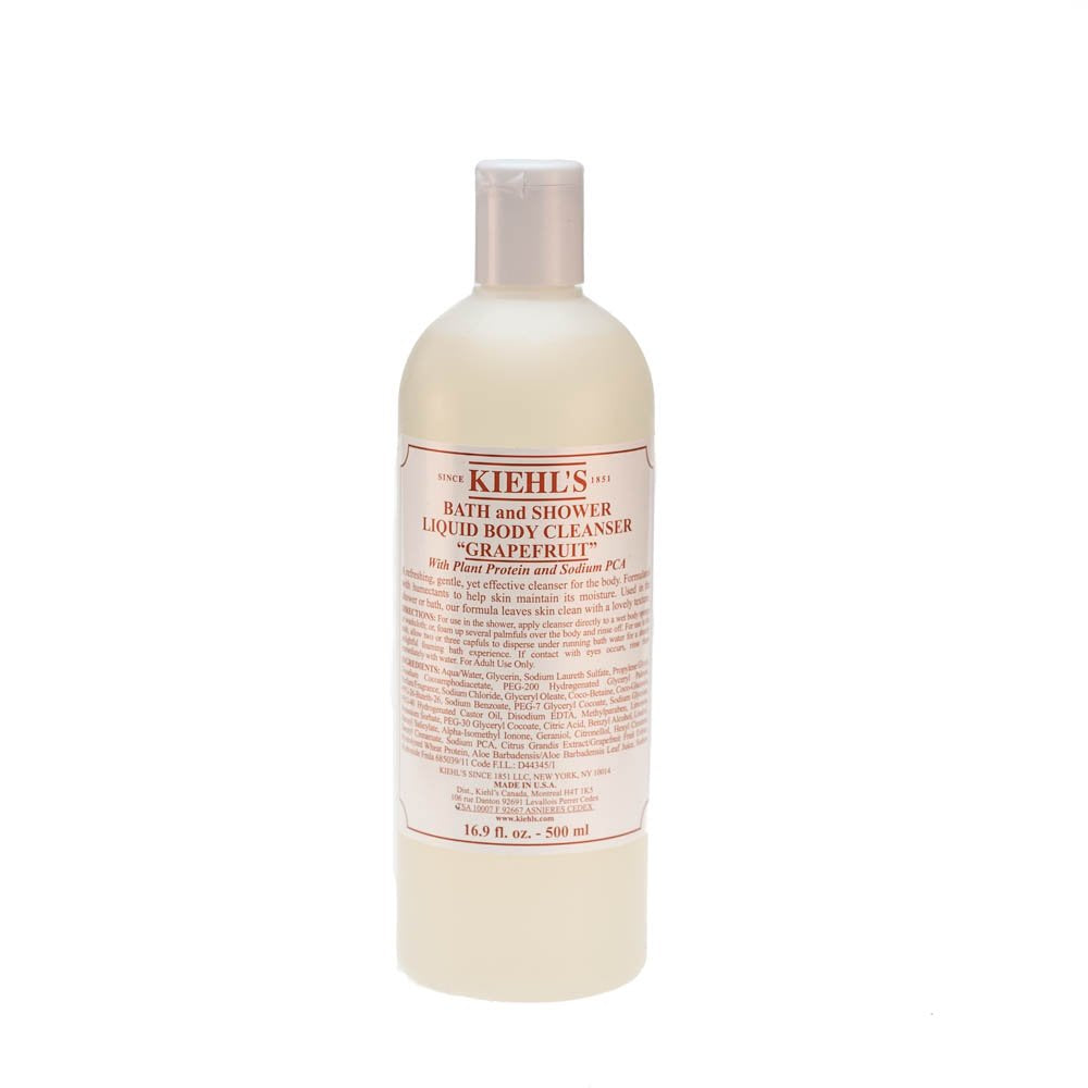 Kiehl'S Bath & Shower Liquid Body Cleanser - Grapefruit 16.9Oz (500Ml)