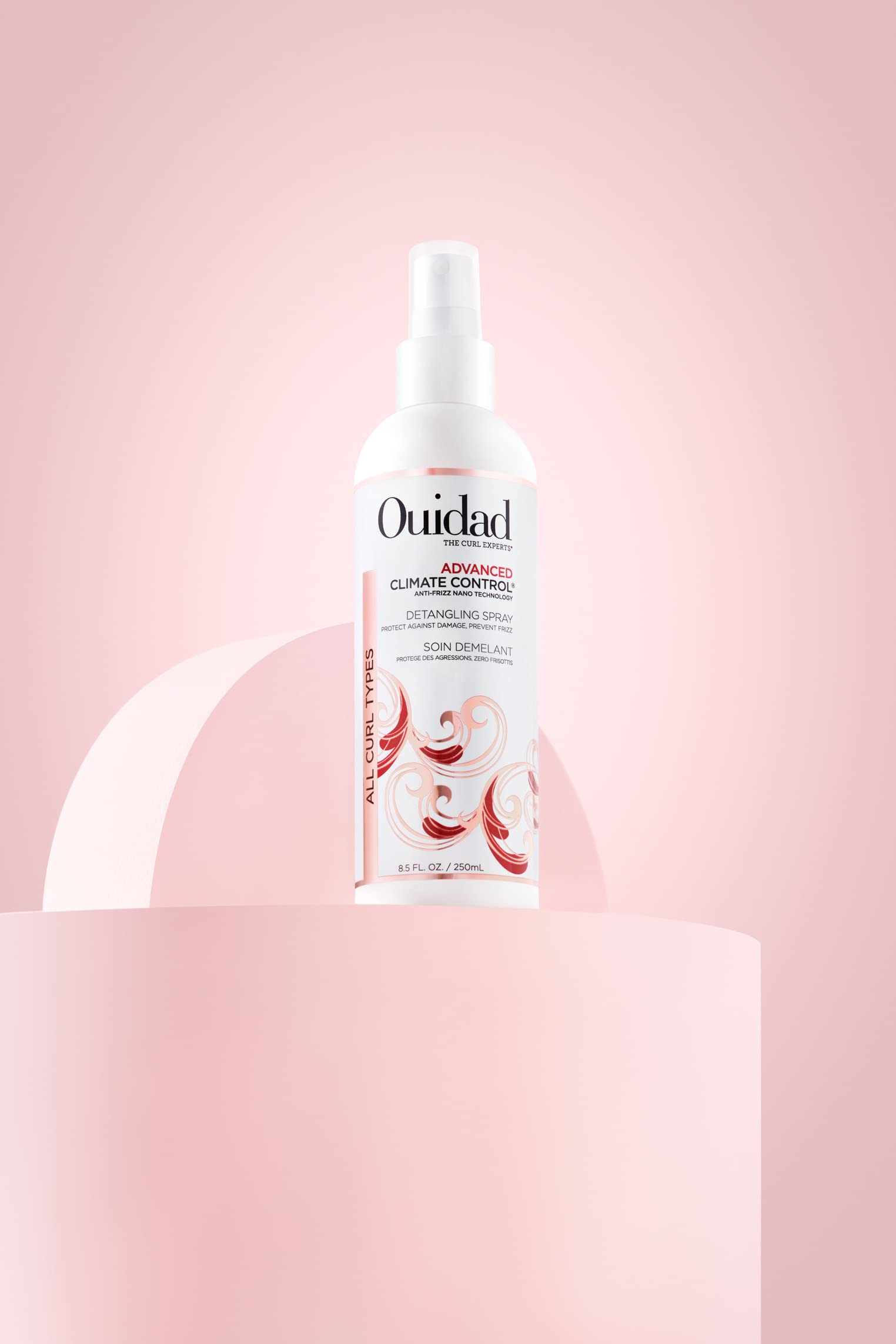 Ouidad Advanced Climate Control Detangling Spray, 8.5 Oz.