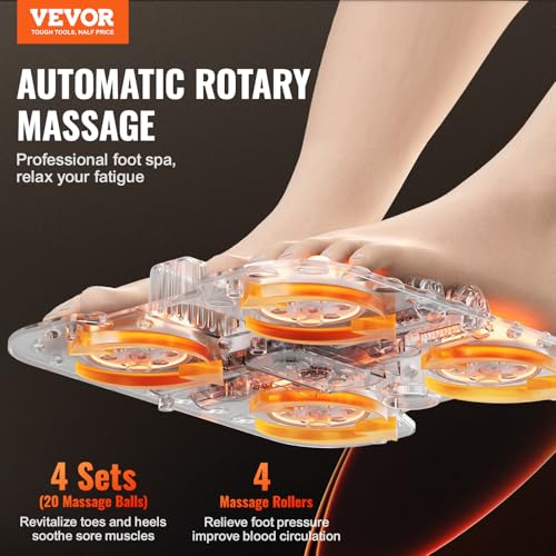 Vevor Foot Spa Bath Massager With Heat Pedicure Foot Bath Tub For Stress Relief