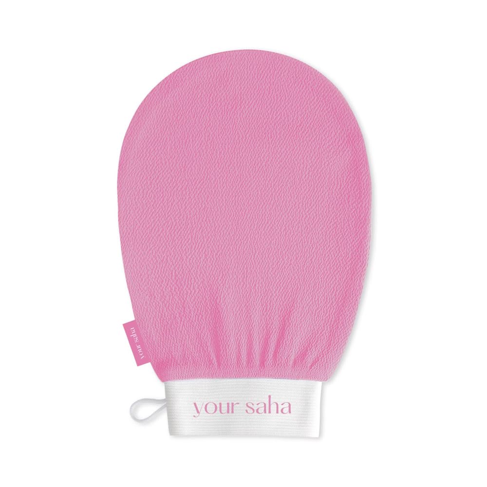 Your Exfoliating Kessa Glove  Moroccan Spa Glove for Gentle Dead Skin Removal, Smooths & Softens Skin, Reusable, Ideal for AtH