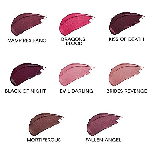 LA Splash Cosmetics Soft Long Lasting Liquid Matte Lipstick - Wickedly Divine Collection (Fallen Angel)