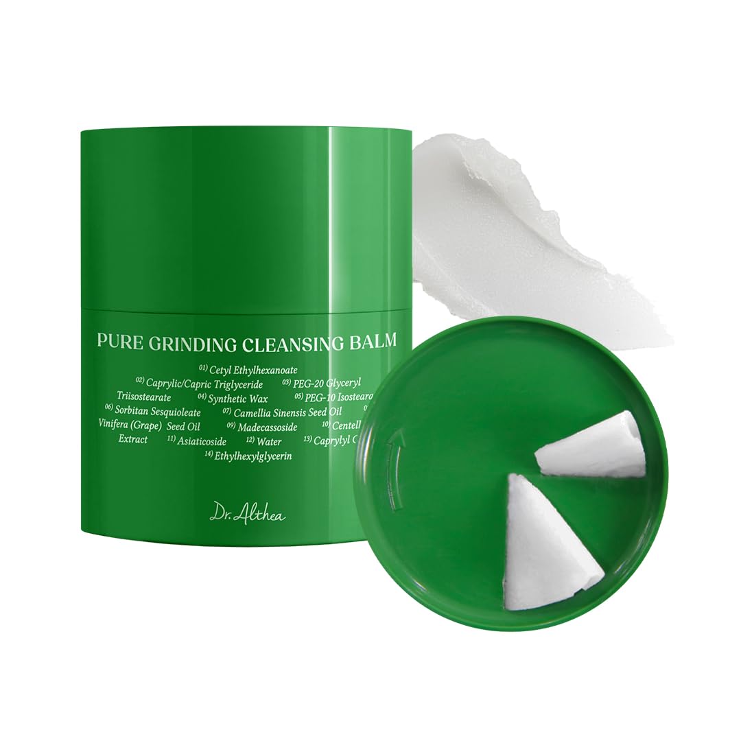 Dr.Althea Pure Grinding Cleansing Balm -Hygienic Grinding Balm, Vegan Formula, Sensitive Skin Safe, 14 Essential Ingredients, St