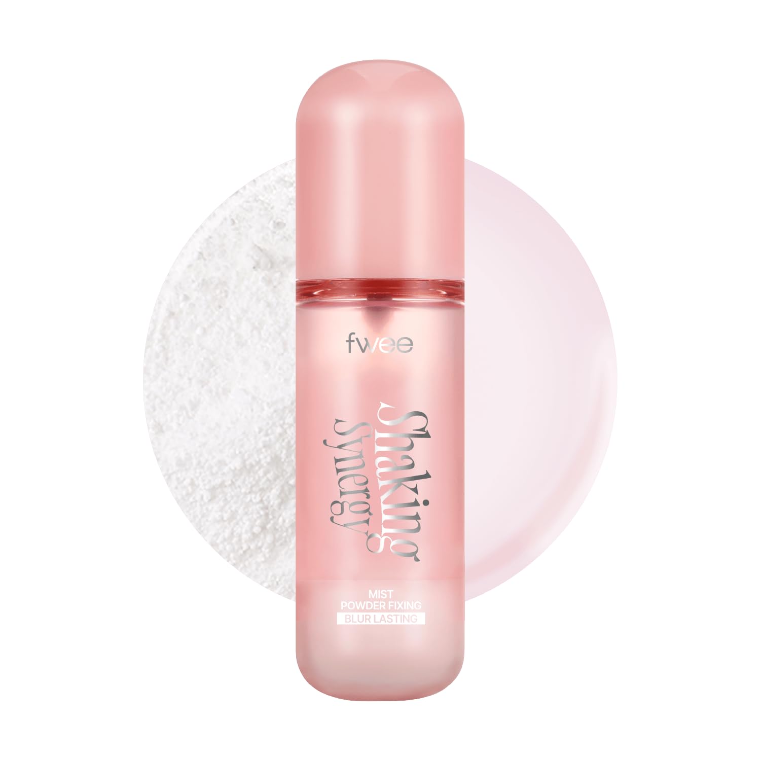 fwee SHAKING SYNERGY MIST POWDER FIXING (pink)