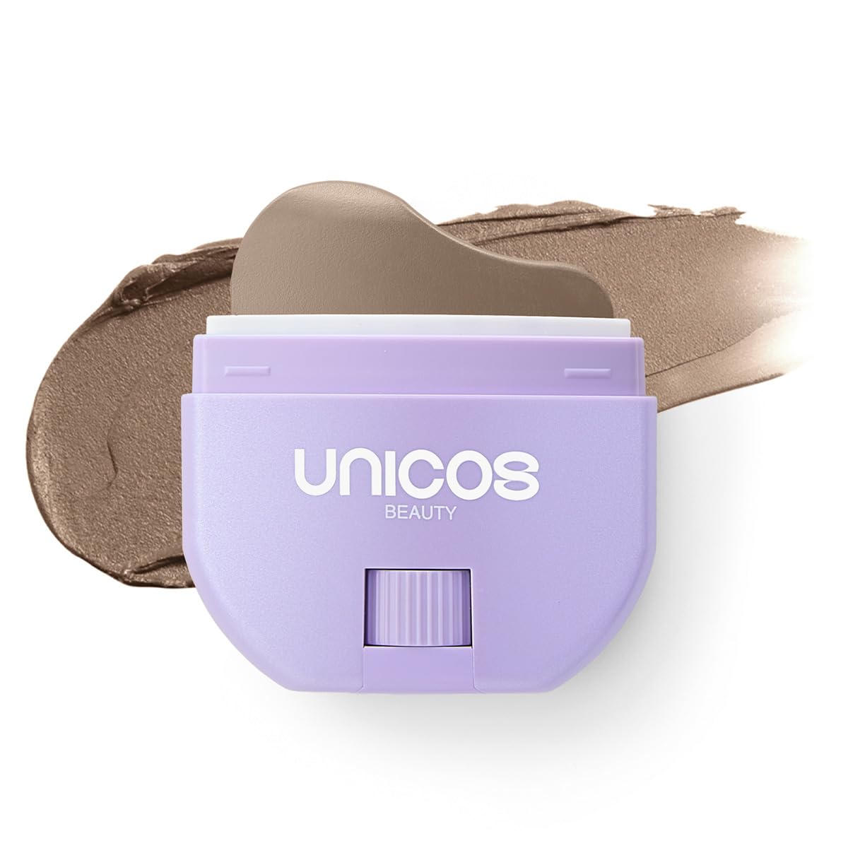 UNICOS Cream Contour Stick, Ergonomic Sculpting Makeup with CreamtoPowder Formula, 24H Waterproof & SweatProof Matte Face Bro