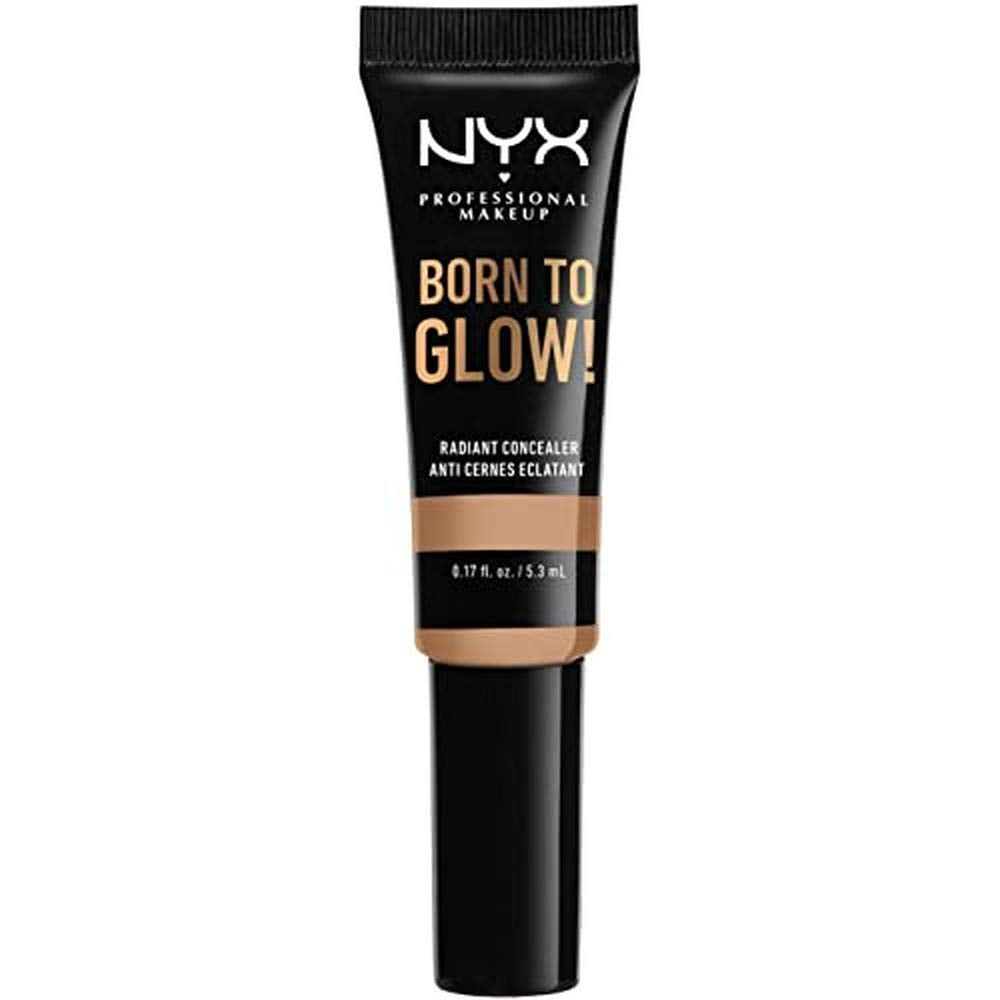 NYX PROFESSIONAL MAKEUP Born To Glow Radiant Concealer, Medium Coverage - Medium Olive