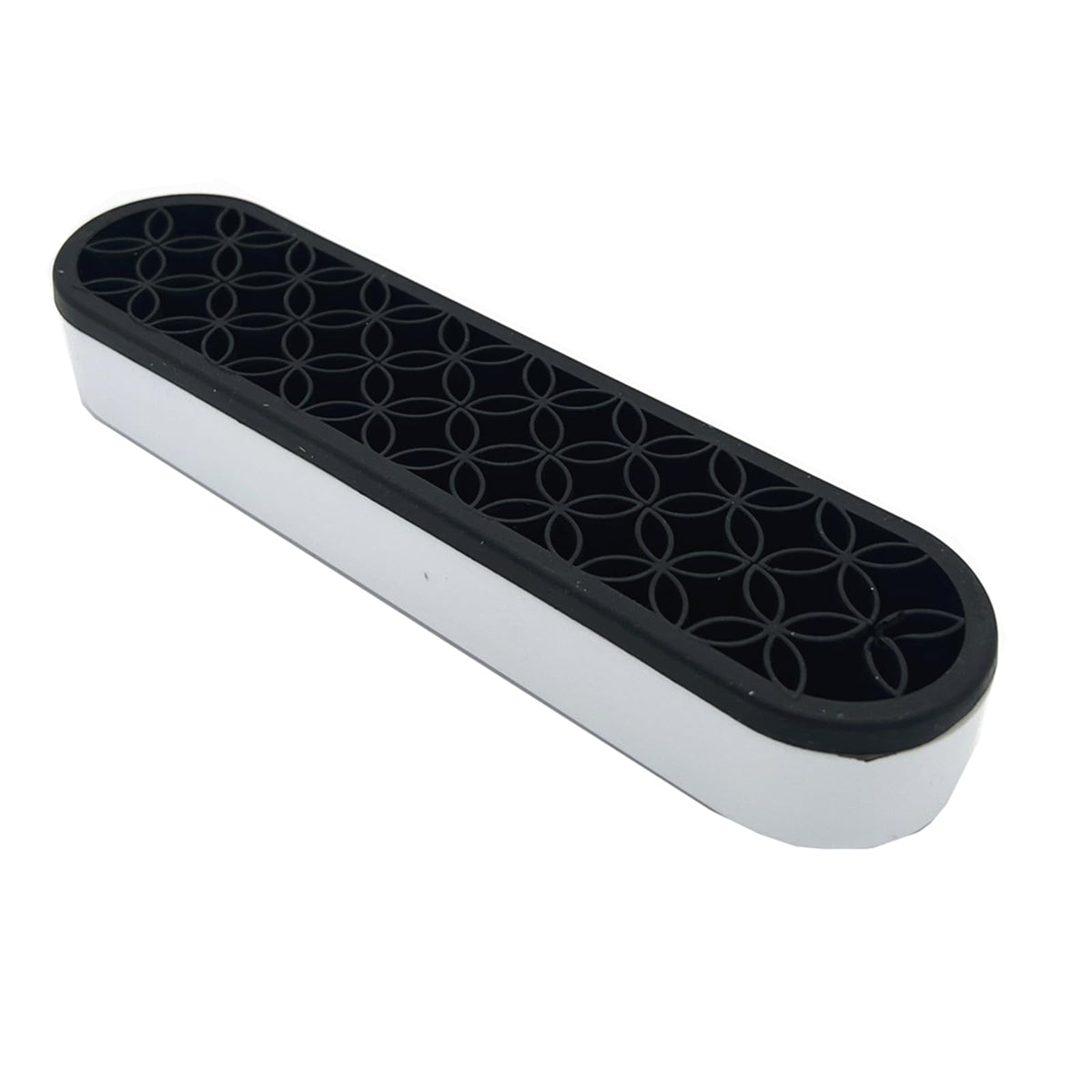 TANG SONG 1 PCS Silicone Make up Brush Holder Cosmetic Storage Box Desktop Organizers (Black)