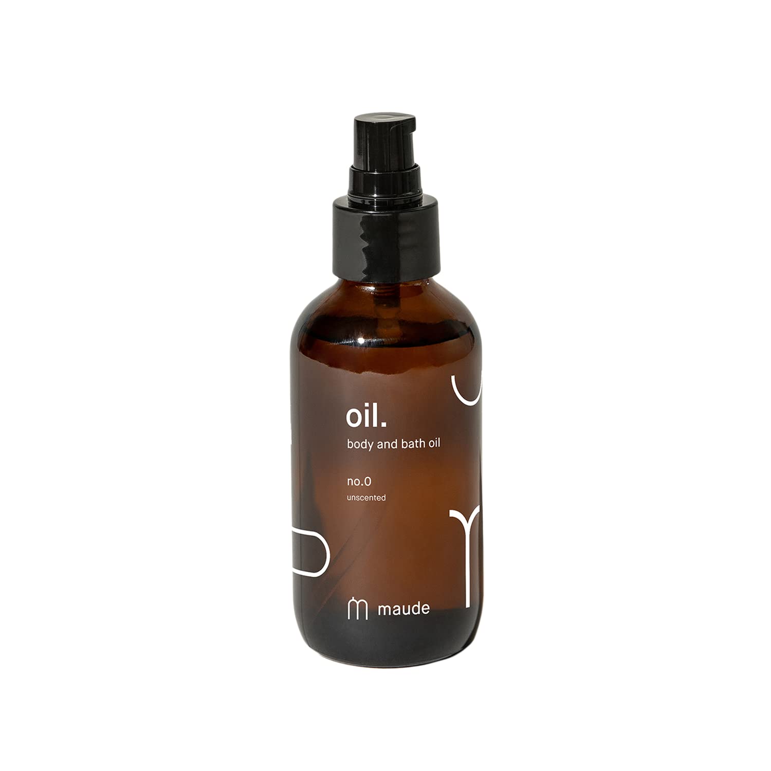 Maude Oil No. 0 - Body Oil - Hydrating Organic Massage Oil + Skin Moisturizer with Organic Jojoba Oil, Coconut Oil and Castor Oi