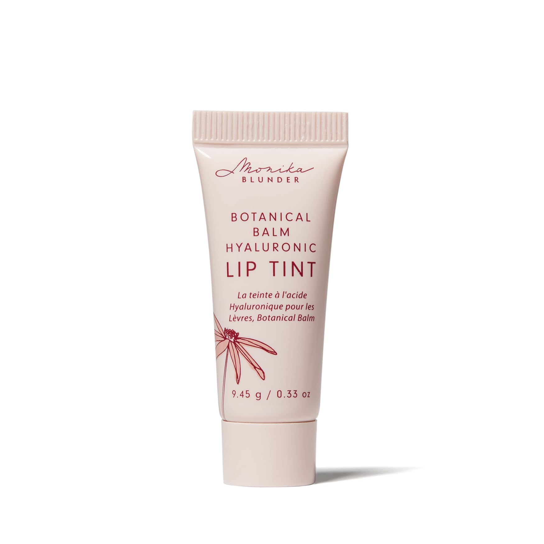 Monika Blunder Beauty - Botanical Balm Hyaluronic Lip Tint (Sommer) - Red - Clean Beauty, Cruelty-Free, Vegan, Non-Toxic