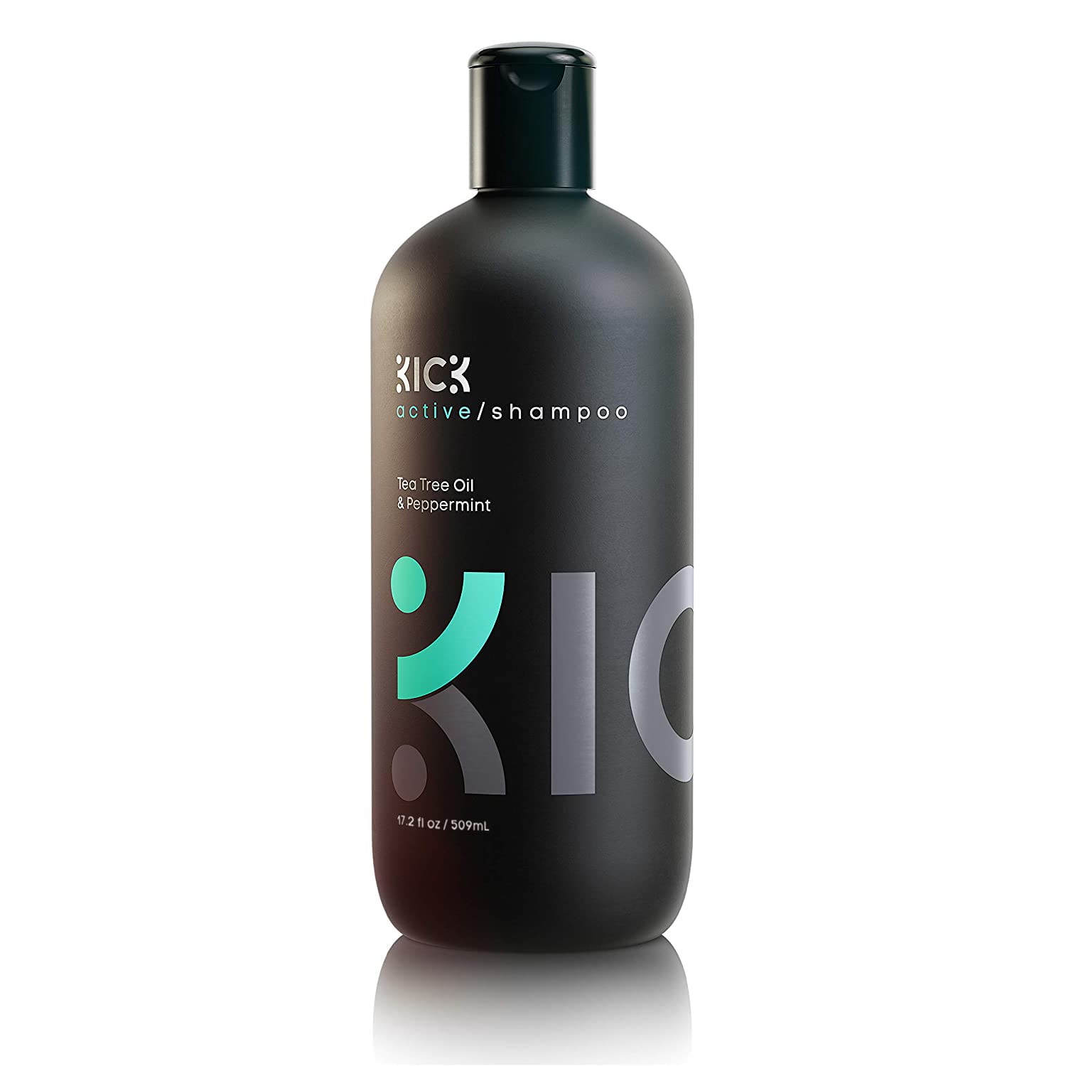 Kick Mens Shampoo - Anti Dandruff Shampoo For Men - Peppermint And Tea Tree Oil Shampoo - Dry Scalp Shampoo For Thinning Hair -