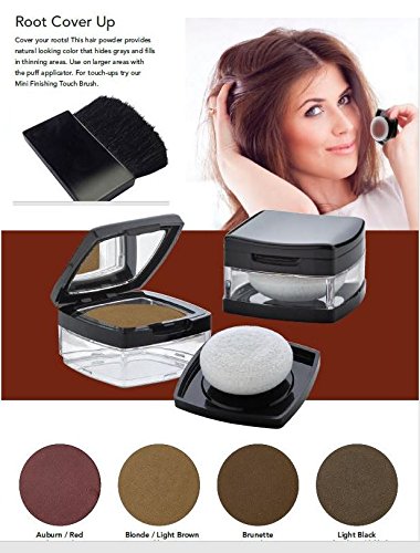 Jolie Powder Root Cover Up W/Puff Applicator (Blonde/Light Brown)