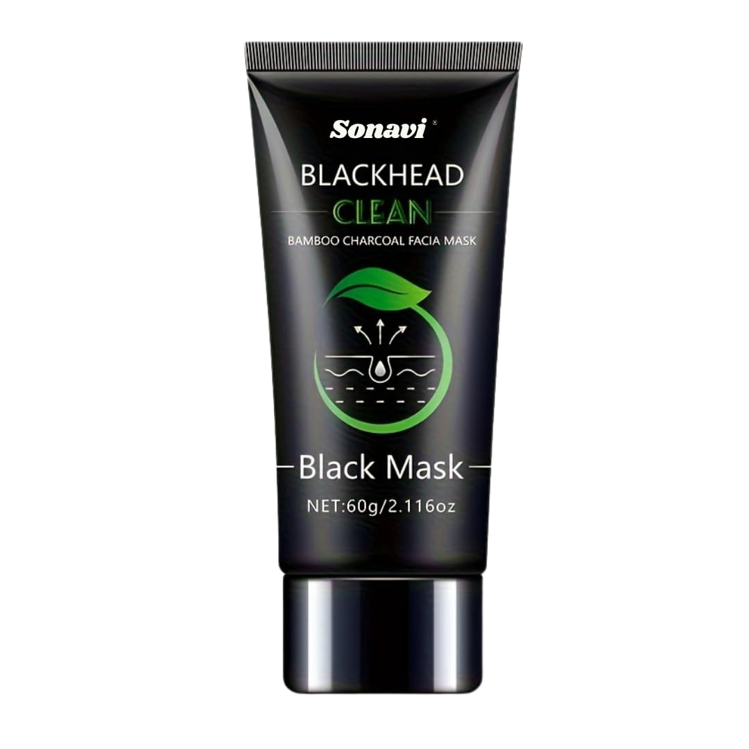 Charcoal Black Peel Off Mask For Men & Women | Active Cooling Effect | Deep Skin Purifying Cleansing (60 Gm)