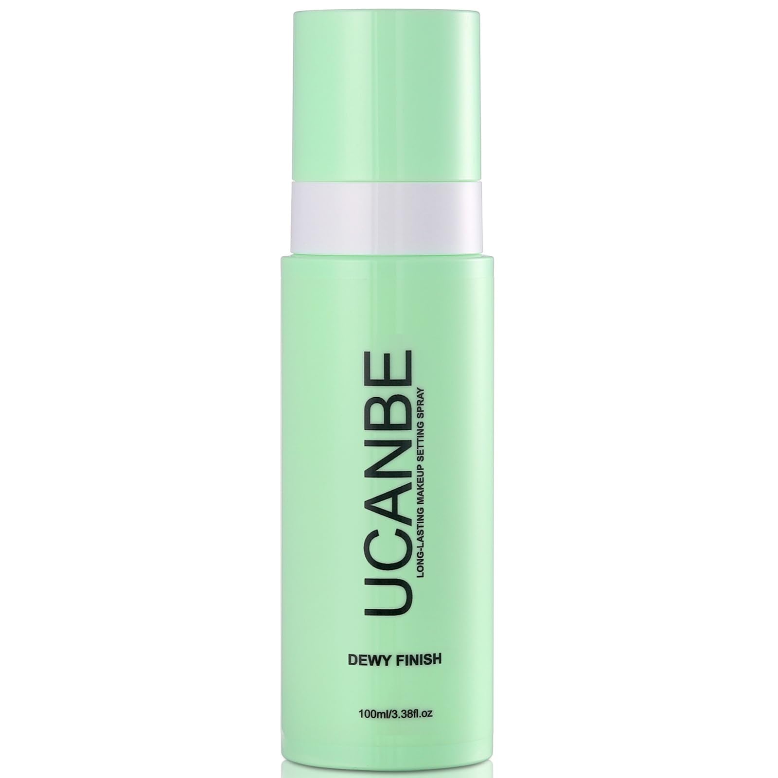 Ucanbe Makeup Setting Spray, Dewy Finish Long Lasting Make Up Spray, Hydrating, Fast Drying Face Mist For Natural Glow, 3.38 Fl