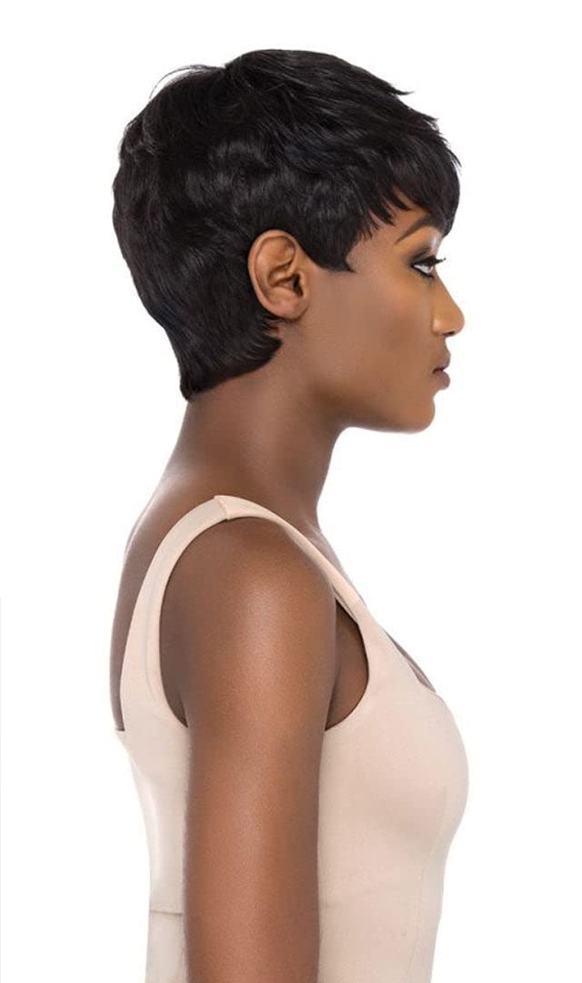 Outre Human Hair Wig Duby Wig Pixie Mohawk (DEEP BLUE)