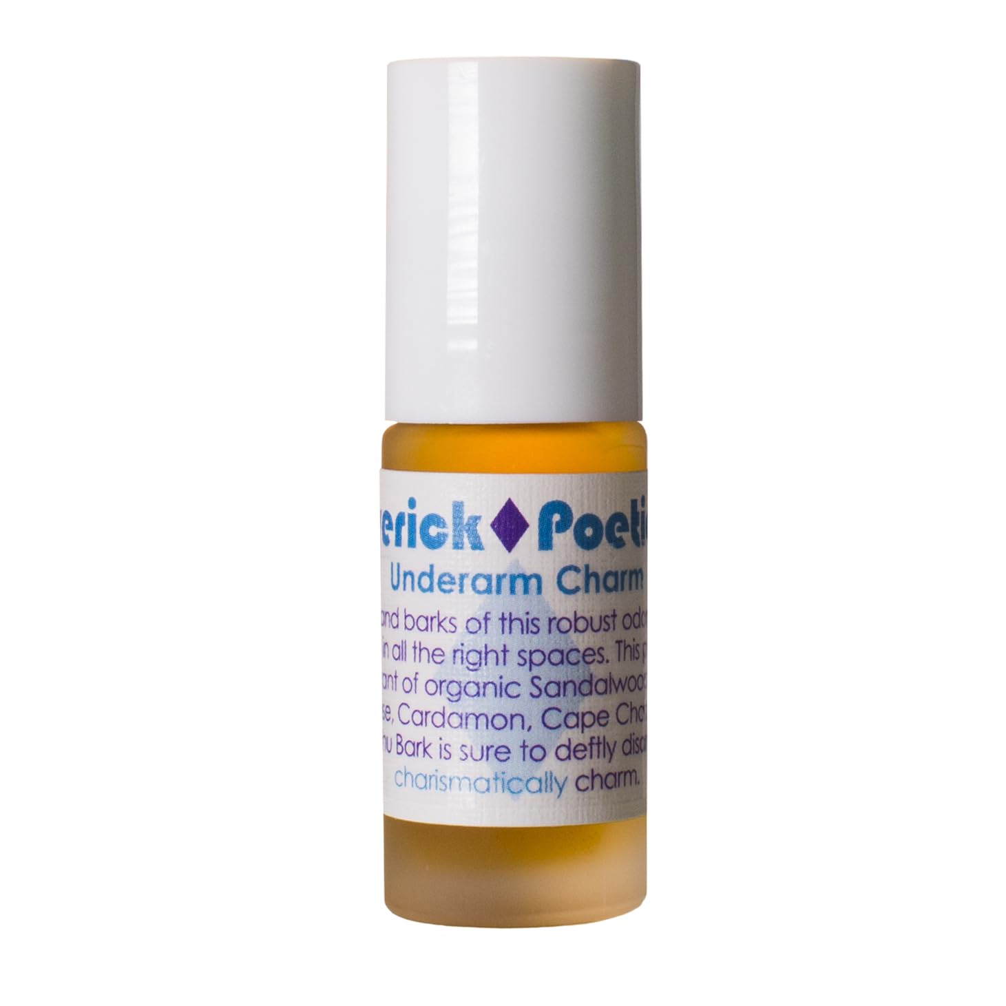 Living Libations - Organic Poetic Pits Roll-On Deodorant | Natural, Wildcrafted, Vegan Clean Beauty (Maverick)