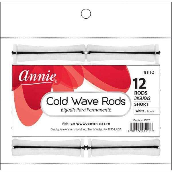 Annie Cold Wave Rods 7/16 Short #1110 White