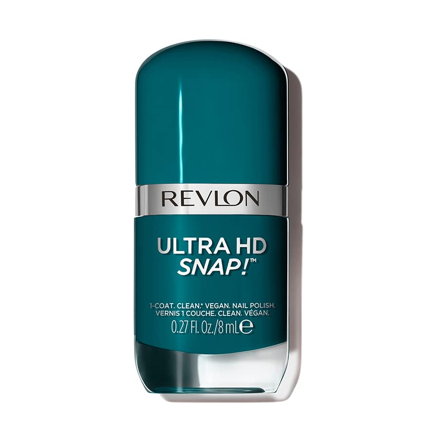 REVLON Ultra HD Snap Nail Polish, Glossy Nail Color, 100% Vegan Formula, No Base and Top Coat Needed, 023 Daredevil, 0.27 fl. Oz