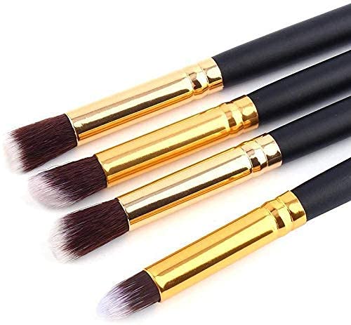 Datnasayad Pro Eyeshadow Foundation Blending Brush (Pack Of 4)  BlackGolden