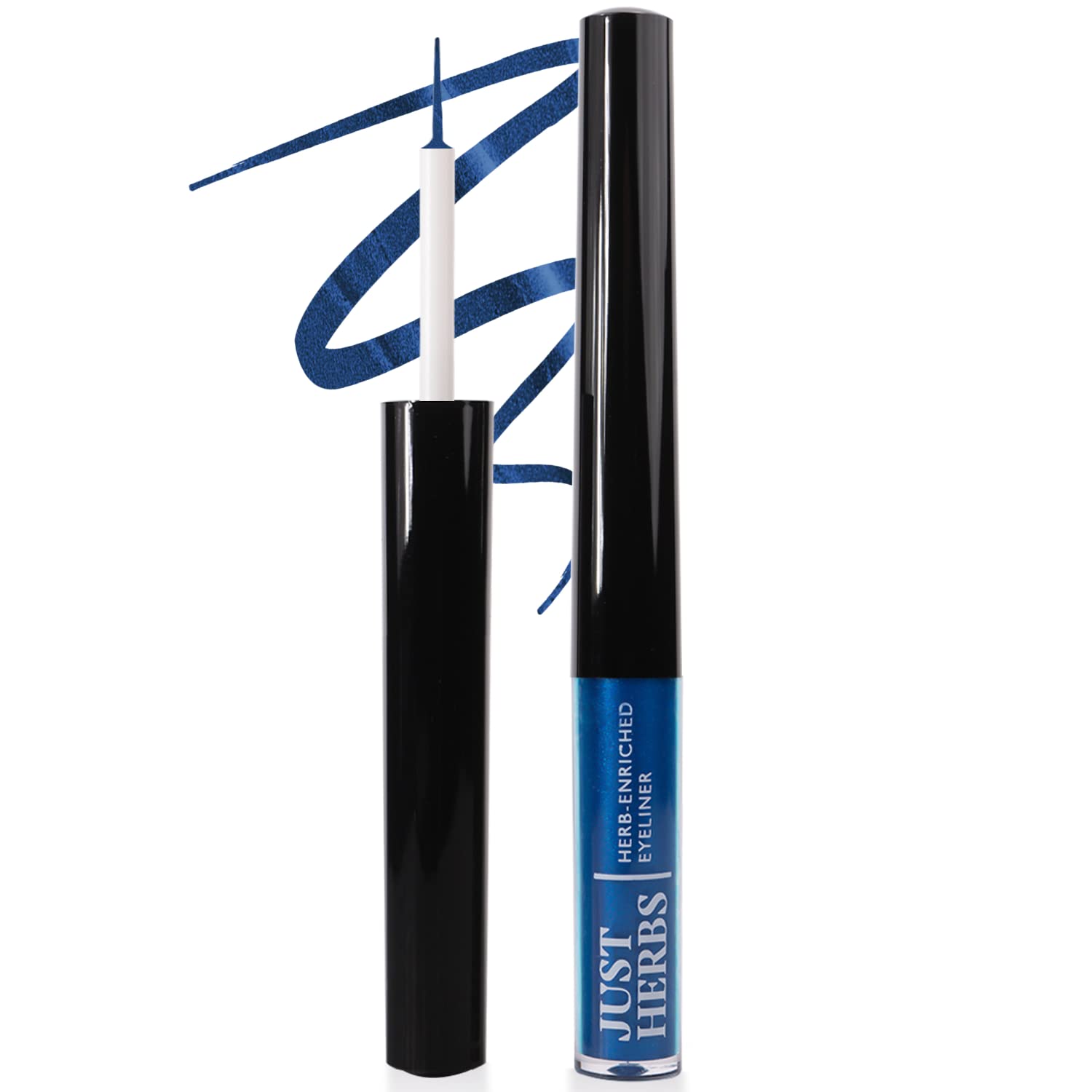 Just Herbs Eyeliner Waterproof And Smudge Proof, Long Lasting Eyeliners 2.5G (Midnight Blue)