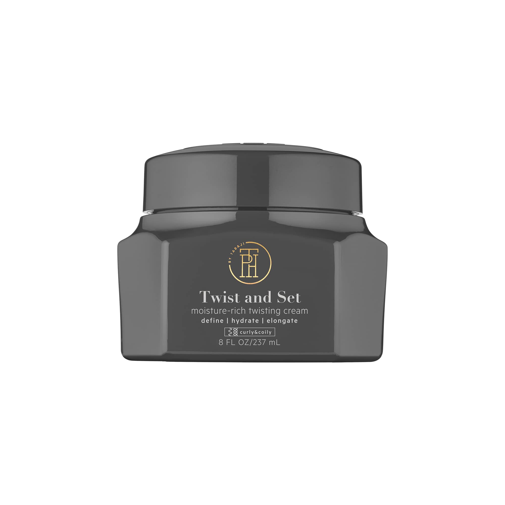 Tph By Taraji Twist And Set Twisting Creme & Defining Curl Cream For Curly & Coily Hair With Shea Butter, Mango Seed Butter, & P