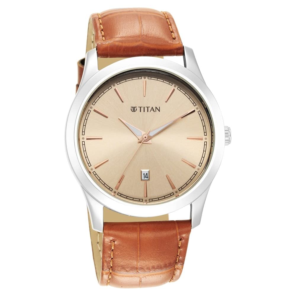 Titan Trendsetters With Light Rose Gold Dial, Strap, Strap