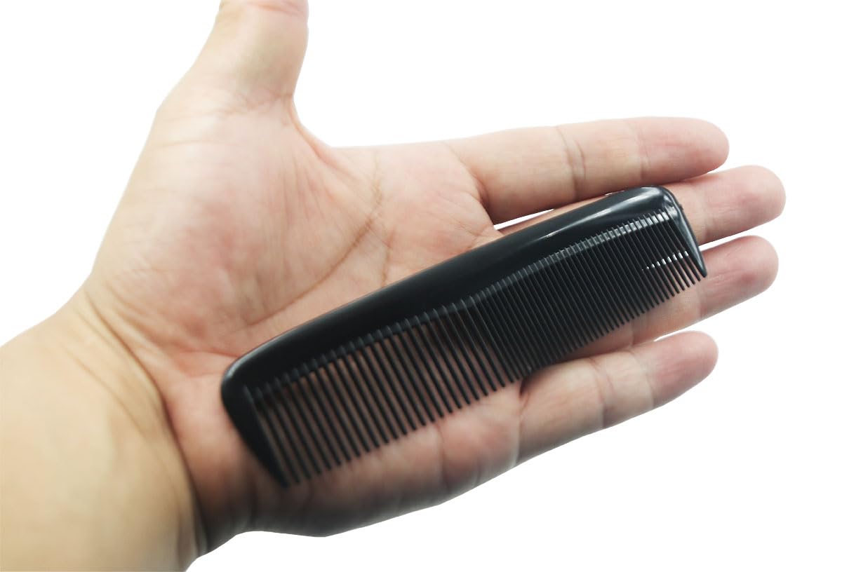 4 Pcs Set Pocket Plastic Hair Combs For Women And Men Hairdressing