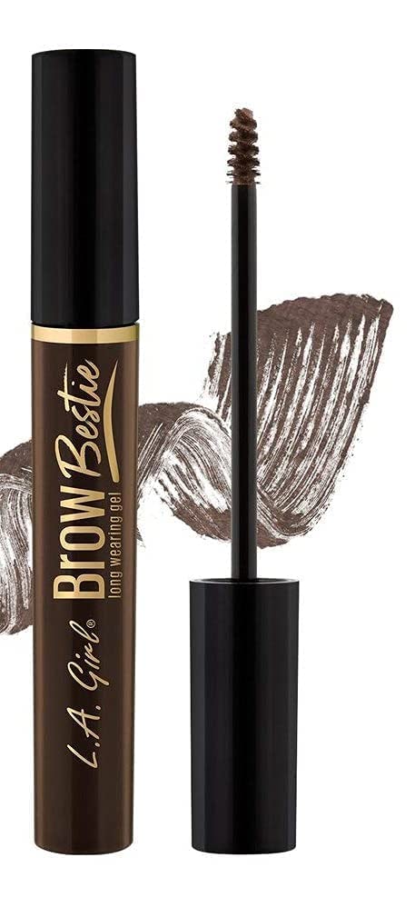 L.A. Girl Brow Bestie Long Wearing Gel Kit, Dark Brown GBG384