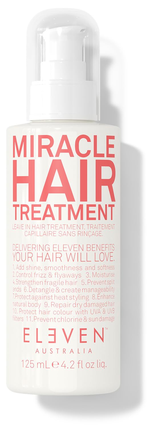 ELEVEN AUSTRALIA Miracle Hair Treatment Protect & Repair Hair Before Styling - 4.2 Fl Oz