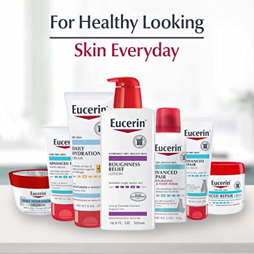 Eucerin Roughness Relief Body Lotion, Unscented Body Lotion For Dry Skin, 169 Fl Oz Pump Bottle