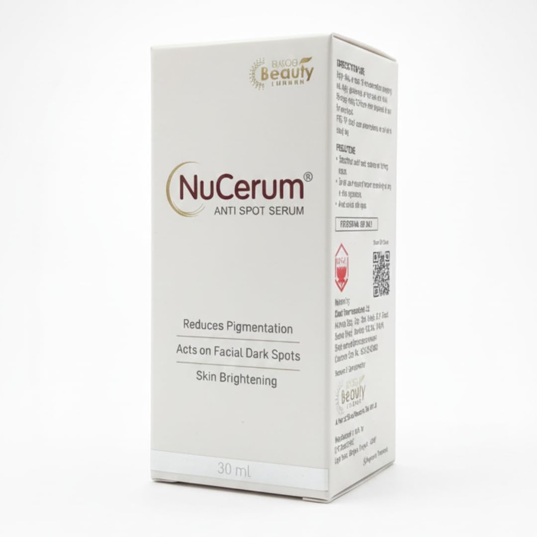 Nucerum Anti Spot Serum, Reduces Pigmentation, Skin Brightening, Acts On Facial Dark Spots, 30Ml