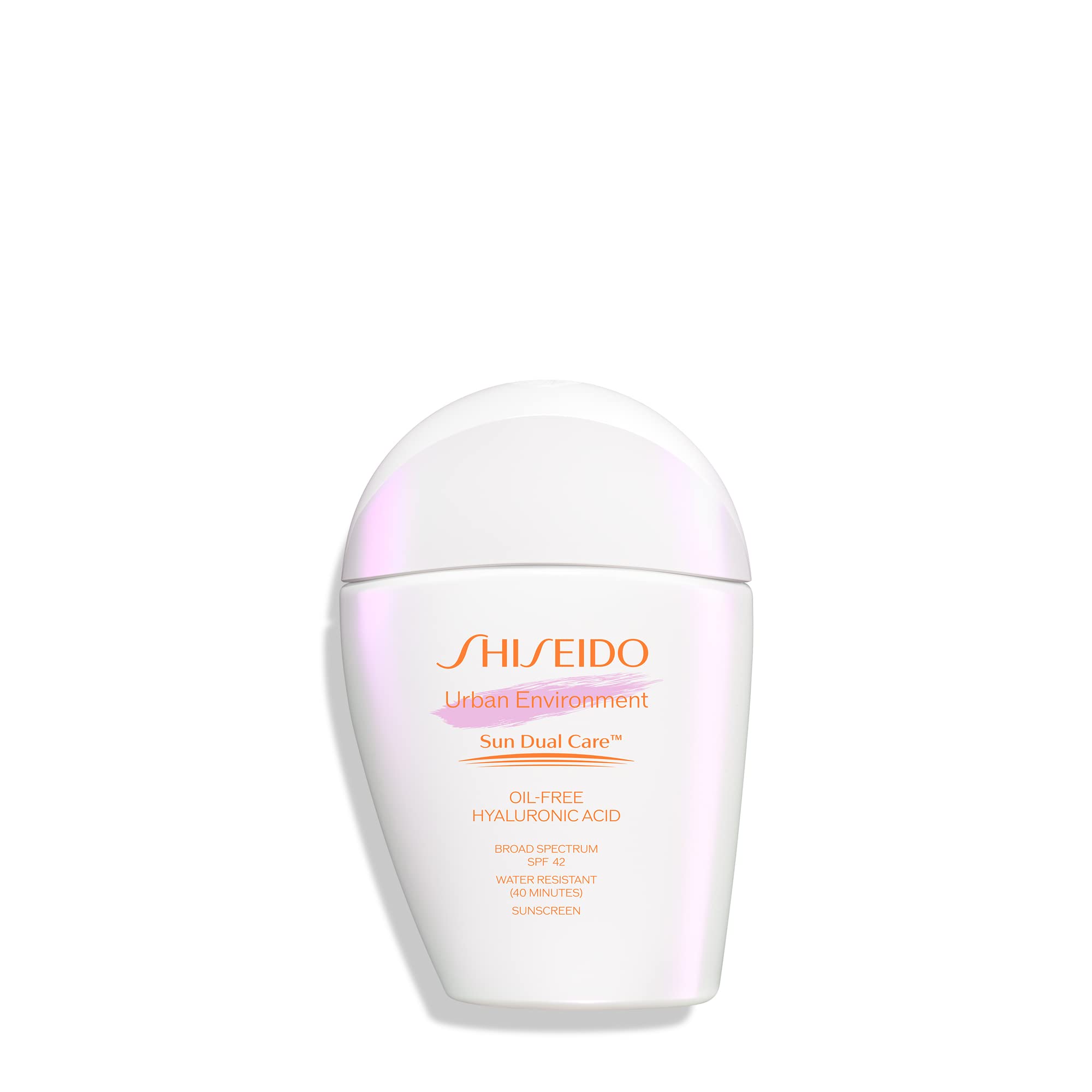 Shiseido Urban Environment Oil-Free Sunscreen SPF 42 - 30 mL - Protects, Hydrates, Mattifies & Works as Face Primer - Water Resi