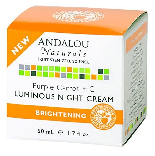 Andalou Naturals Night Cream Prpl Crrt+C 1.7 Oz