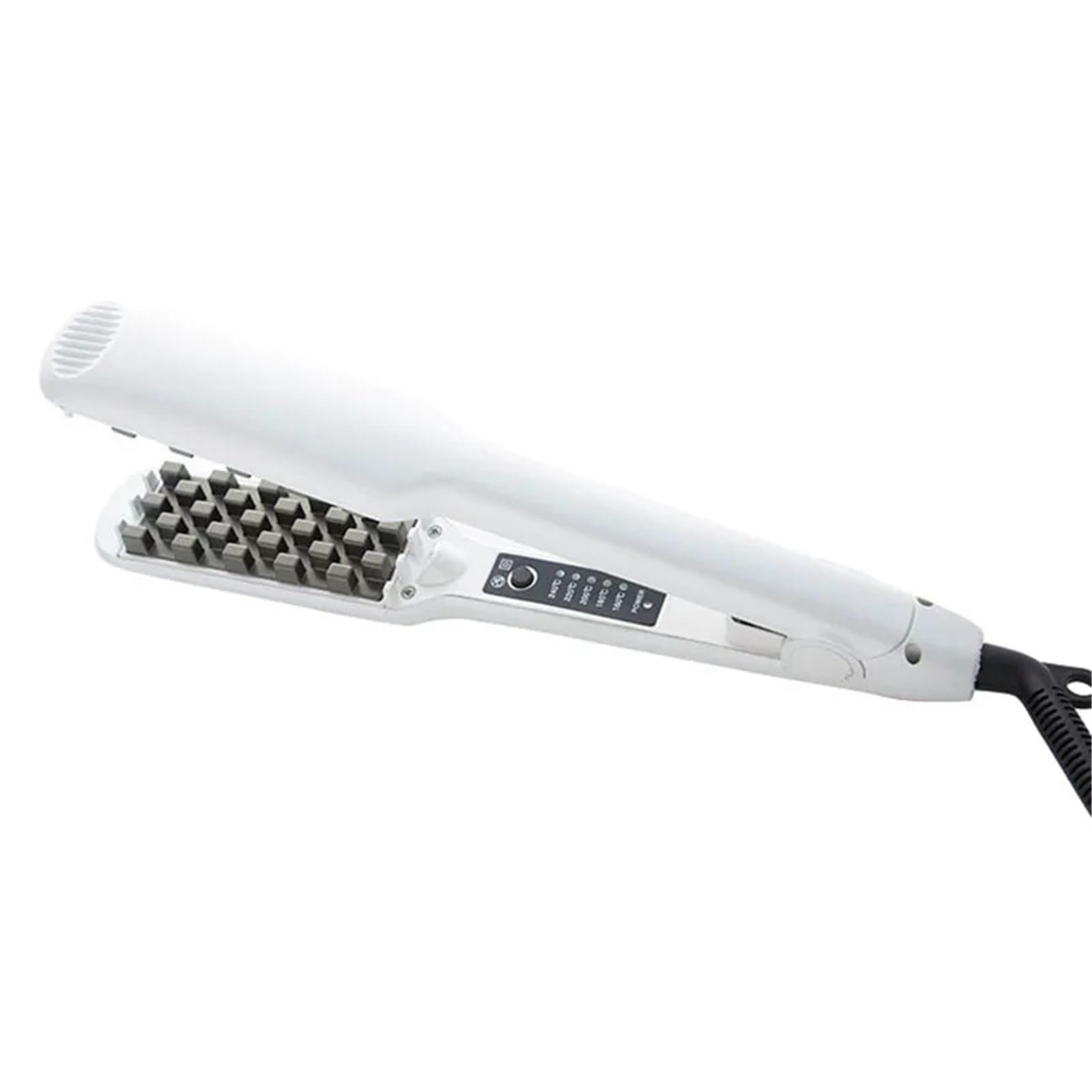 3D Grid Hair Crimper Volumizer Hair Fluffy Corrugated Curler Flat Iron Corn Hair Splint Perm Straightener Brush Comb(Product 2W