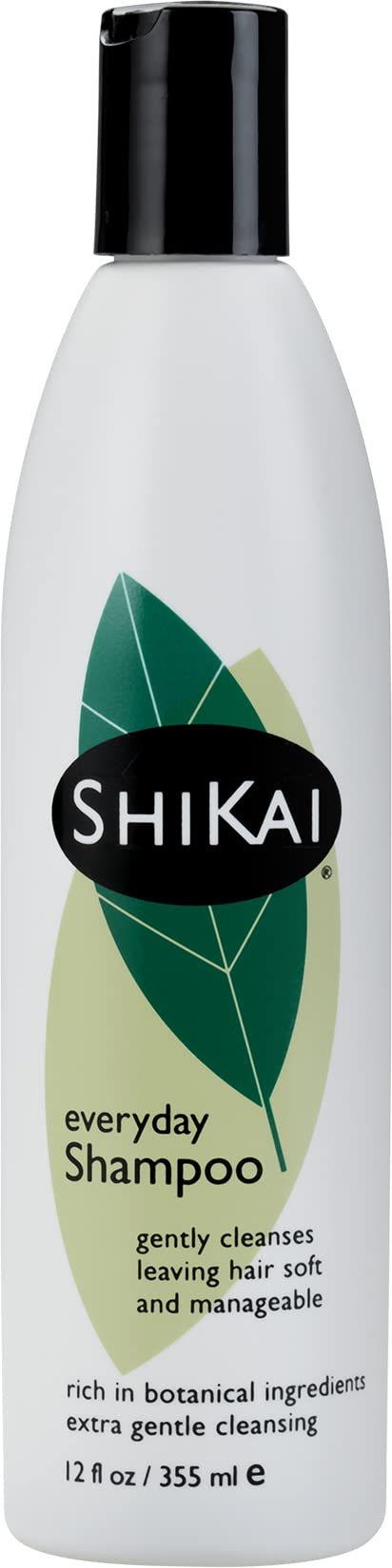 ShiKai Everyday Gentle Shampoo (12 oz) | Gentle Cleansing, Low Detergent Formula | With Aloe Vera for Healthy, Shiny Hair