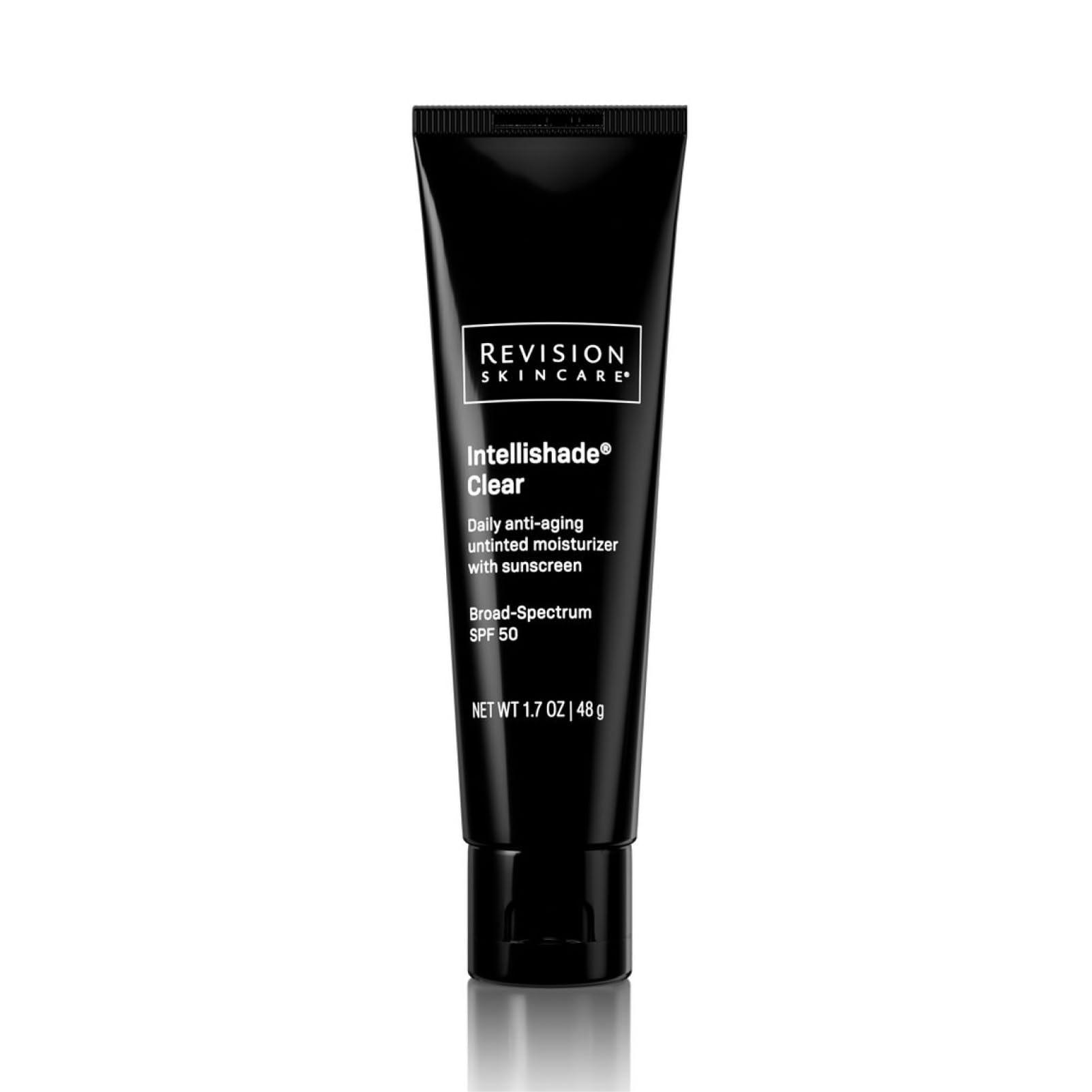 Revision Skincare Intellishade Clear, Anti Aging Daily Moisturizer With Spf 50, Untinted And Oil Free, With Peptides And Hyaluro