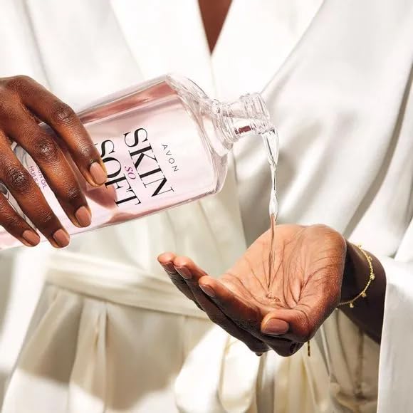 Avon Skin So Soft - Soft & Sensual Replenishing Bath Oil 16.9 Oz.
