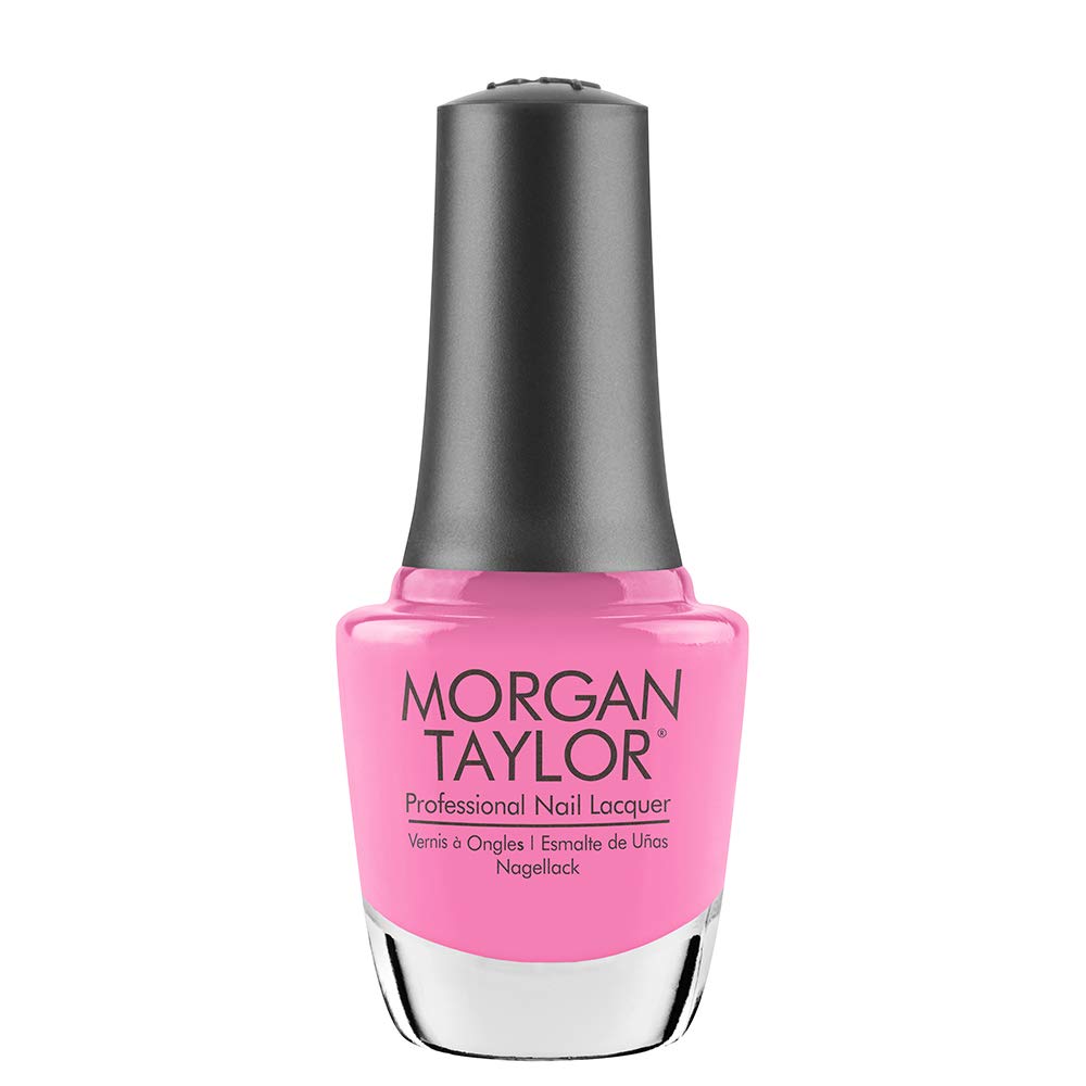 Morgan Taylor Nail Lacquer (Look At You, Pink-achu!) Hot Pink Nail Polish, Finger Nail Polish, Long Lasting Nail Polish, Pink Na