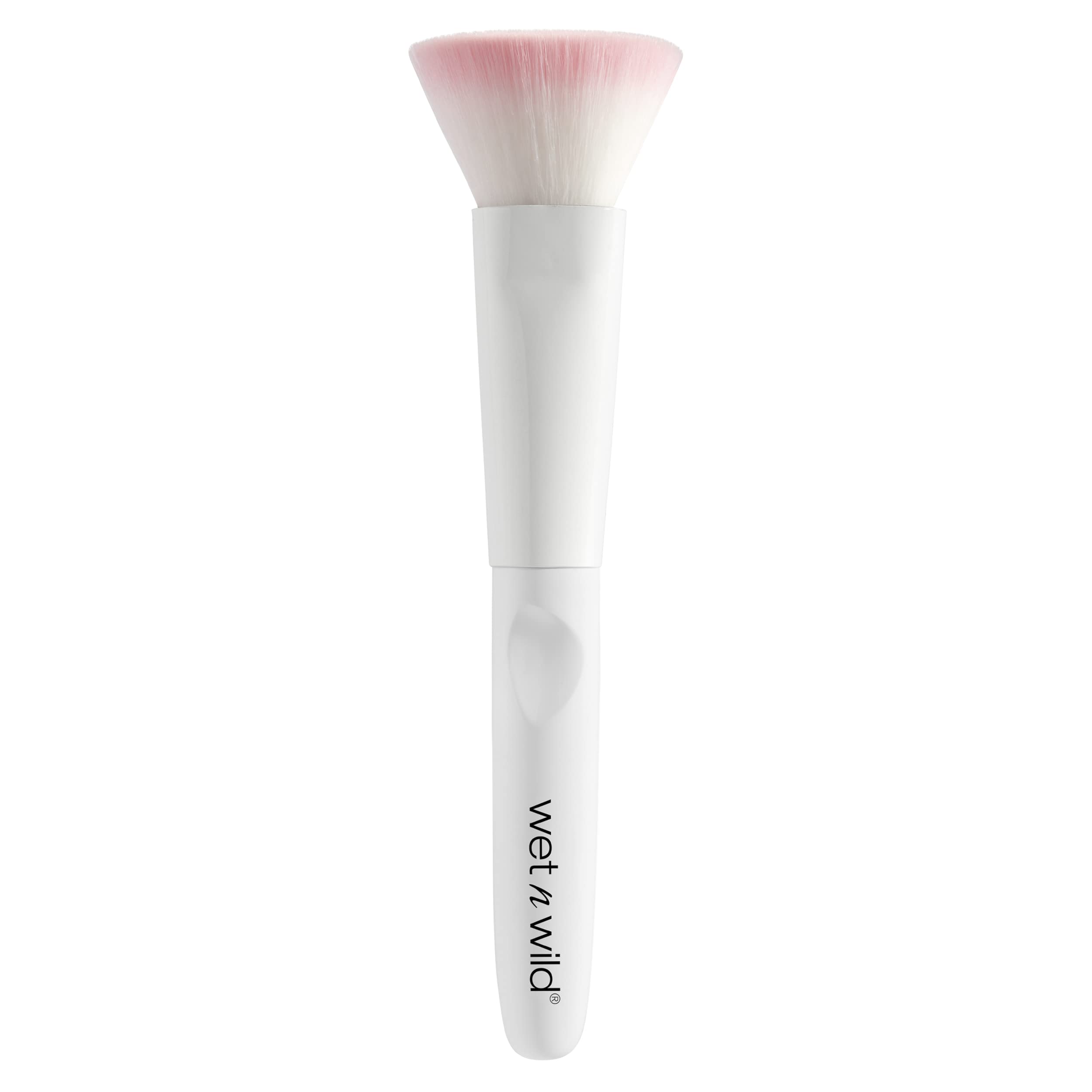Wet N Wild Kabuki Brush, Flat Top Blending Brush, For Liquid & Mineral Foundation, Ergonomic Handle