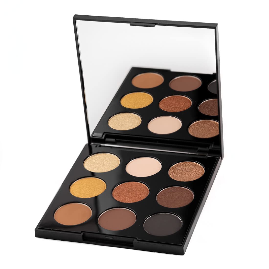 Palladio Ultimate 9-Count Eyeshadow Palette, Talc-Free Formula, High Pigmented Shades In A Mix Of Matte & Shimmer Finishes, Blen
