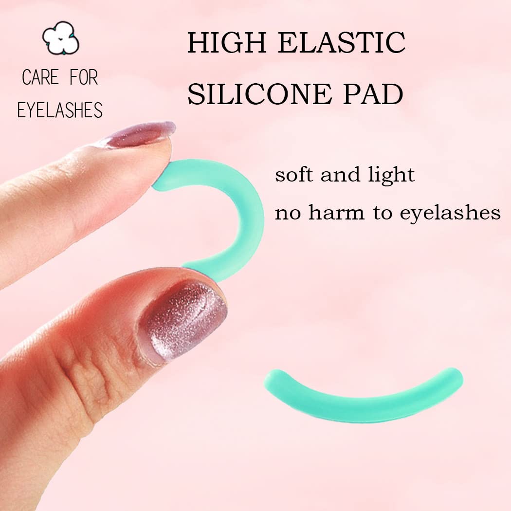 Uranian Beauty Eyelash Curler Non-Slip Eyelash Curler Tools Mini Eyelash Curlers Makeup Tool For Women And Girls (Green)