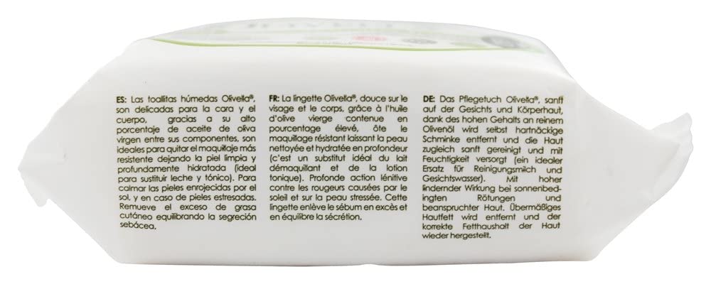 Olivella Daily Facial Cleansing Tissues - 30 Tissues