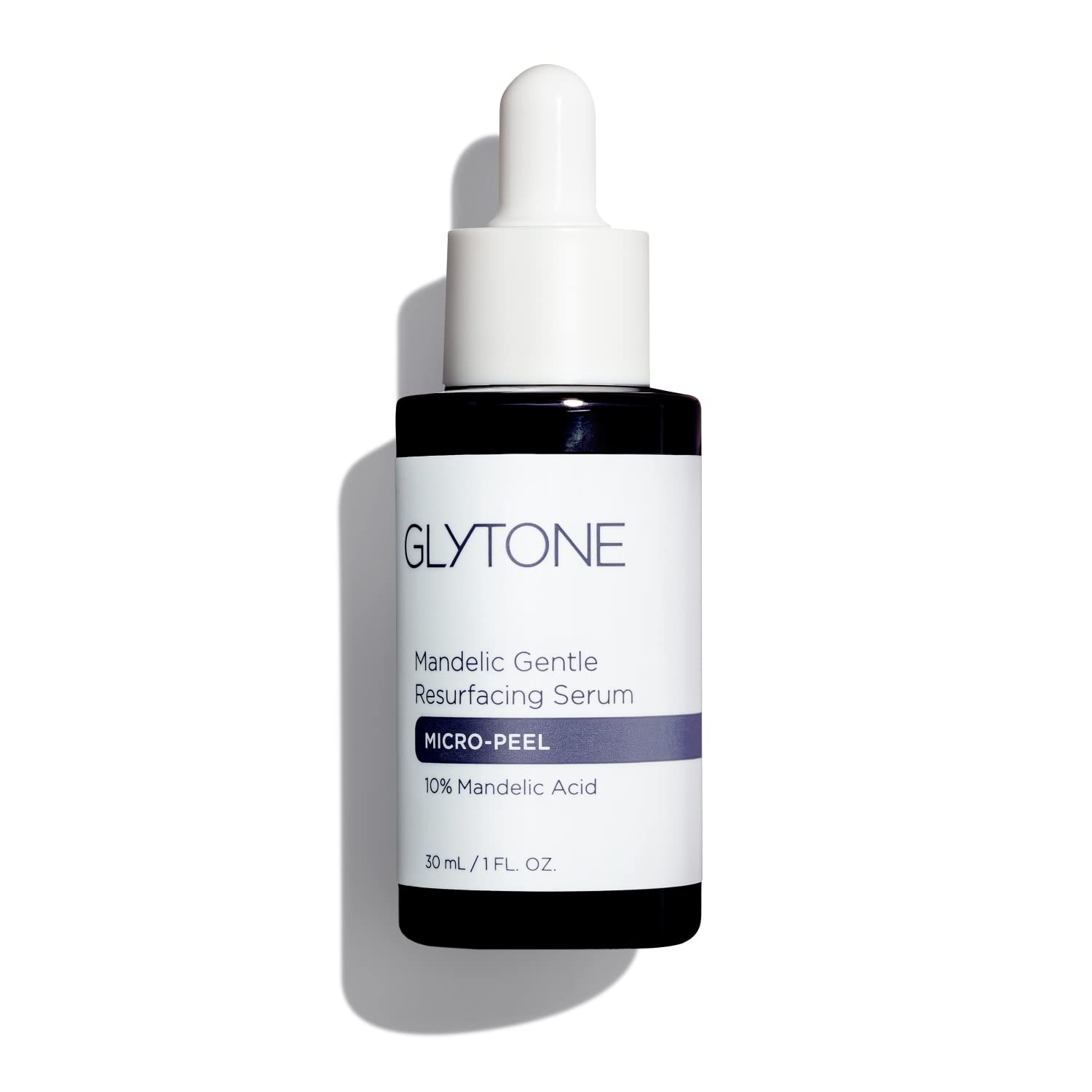 Glytone Micro-Peel Mandelic Gentle Resurfacing Serum - With 10% Mandelic Acid - For Redness-Prone Skin - Vegan, Paraben & Fragra