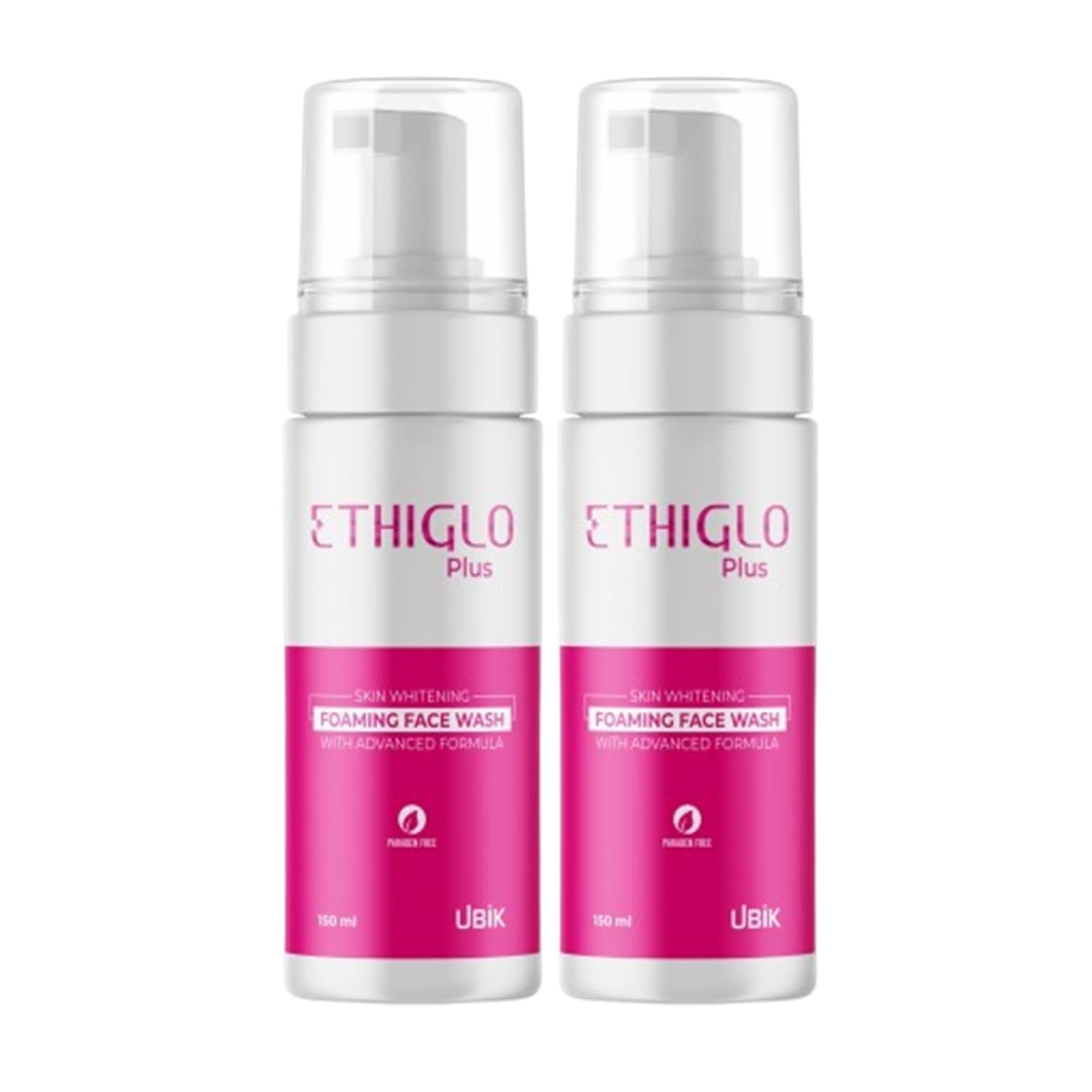 Ethiglo Plus Foaming Face Wash 150Ml : Pack Of 2