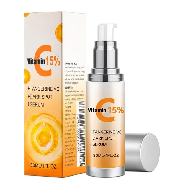 Super Vitamin C Serum for Women Over 70 Vitamin C Face Serum for Skin Care, Hyaluronic Acid for Face Dark Spot Remover, Anti Agi